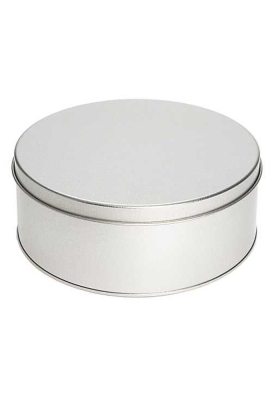 Blikken Blanco Rond 17.8x7cm 12stuks