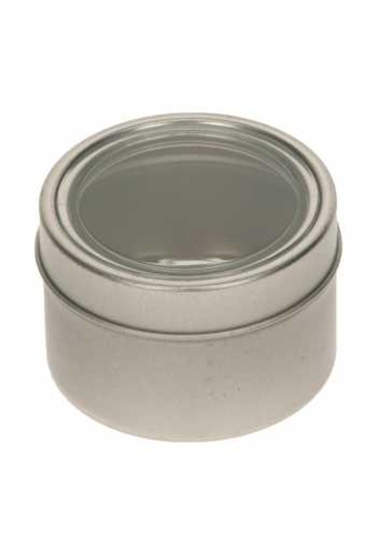 Blikken Blanco Rond 6.5x4.3cm 12stuks