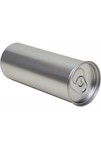 Blikken Blanco Rond Drankblik d5.4x14.2cm 24stuks