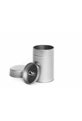 Blikken Blanco Rond Kruidenblik met binnen deksel r7.6x12cm 12stuks