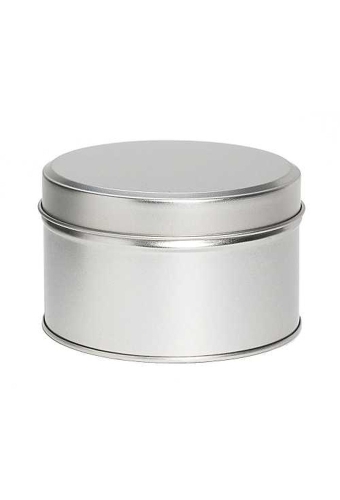 Blikken Blanco Rond r10.7x6.5cm 12stuks