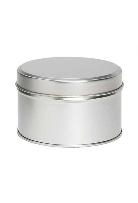 Blikken Blanco Rond r10.7x6.5cm 12stuks