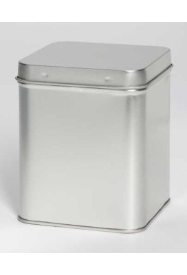 Blikken Blanco Vierkant 200gram 8.8x8.8x11.3cm 12stuks