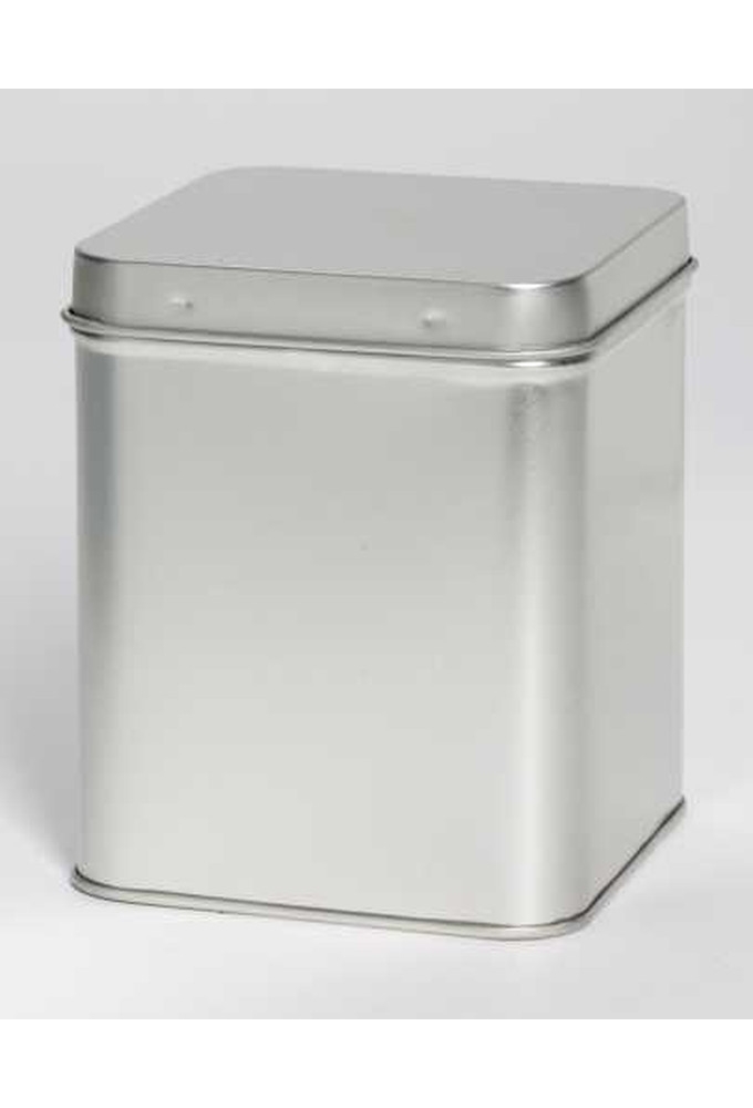 Blikken Blanco Vierkant 200gram 8.8x8.8x11.3cm 12stuks