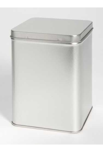 Blikken Blanco Vierkant 500gram 10.2x10.2x14.6cm 12stuks