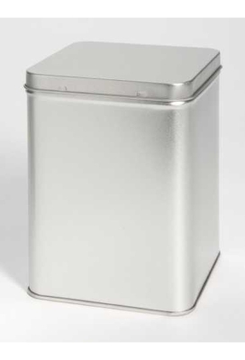 Blikken Blanco Vierkant 500gram 10.2x10.2x14.6cm 12stuks