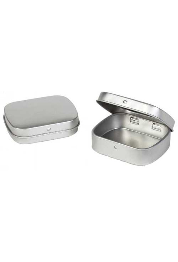 Blikken Blanco Vierkant 6x4.8x1.4cm 48stuks