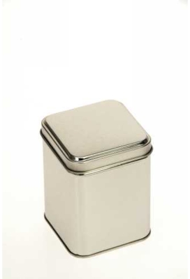 Blikken Blanco Vierkant 7.2x7.2x9.3cm 12stuks