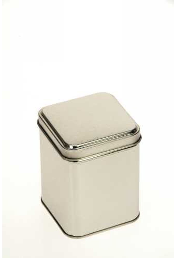 Blikken Blanco Vierkant 7.2x7.2x9.3cm 12stuks