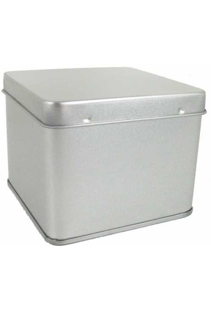 Blikken Blanco Vierkant 8.8x8.8x8cm 12stuks