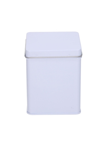 Blikken Blanco Wit medium 100gram 7.5x7.5x9.5cm 12stuks