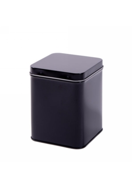 Blikken Blanco Zwart 200gram 8.8x8.8x11.5cm 12stuks