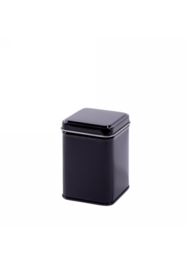 Blikken Blanco Zwart 50 gram 6x6x8cm 24stuks