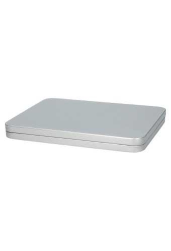 Blikken Blanco a5 Met Losse Deksel 18x23x2.3cm 1stuks OP IS OP