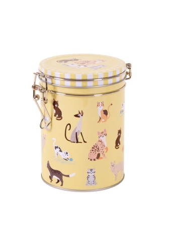 Blikken Cats Rechthoekig Koekblik 14.2x10x4.6  12stuks