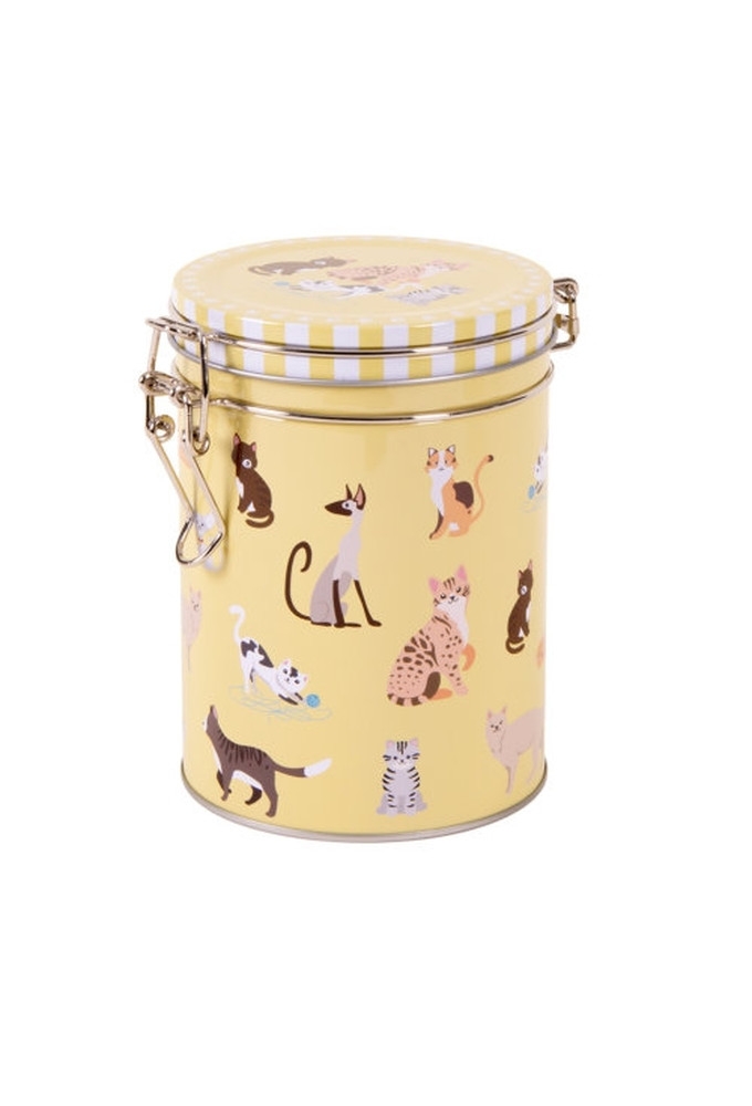 Blikken Cats Rechthoekig Koekblik 14.2x10x4.6  12stuks