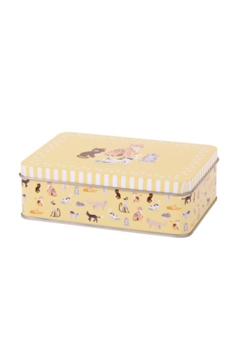 Blikken Cats Rond 9.5x13cm 12stuks