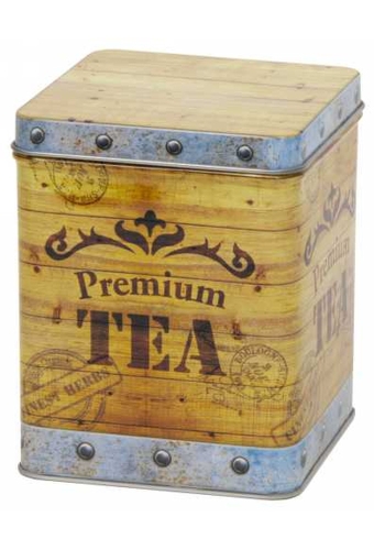Blikken Classic Tea large 200gram 8.8x8.8x11.3cm 12stuks