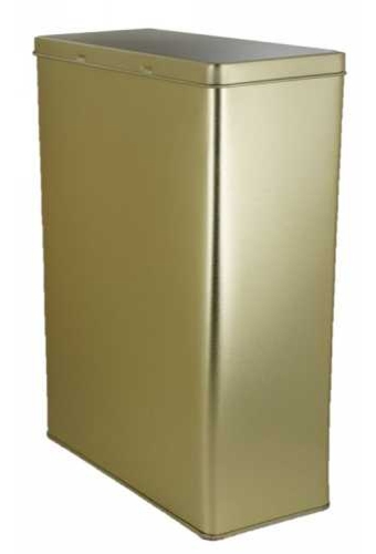 Blikken Goud Design Rectangular 2.5 lb 19.1x8.7x25.5cm 12stuks