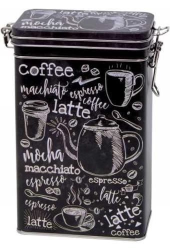 Blikken Koffie 500gram 12.2x7.8x19.6cm 12stuks