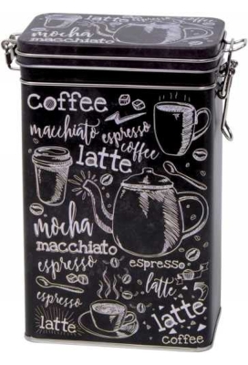 Blikken Koffie 500gram 12.2x7.8x19.6cm 12stuks