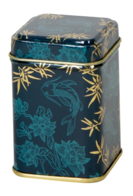 Blikken Koi vierkant 50gram 6x6x8cm 24stuks