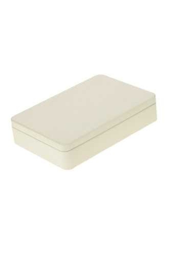 Blikken Licht Beige Rechthoekig 16x12.5x2cm 12stuks