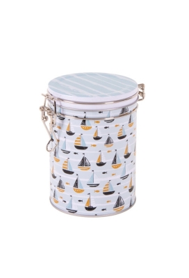 Blikken Maritime Rond 9.5x13cm 12stuks