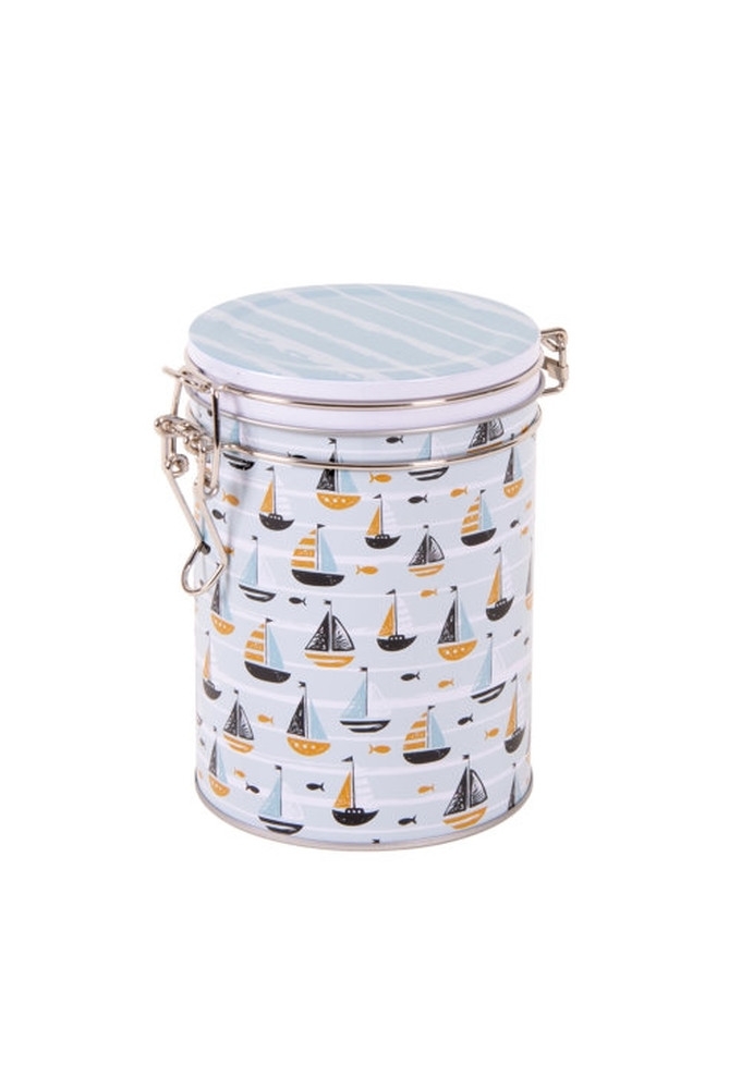 Blikken Maritime Rond 9.5x13cm 12stuks