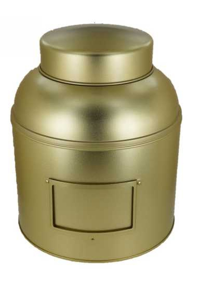 Blikken Storage Tins Goud 20.3x24.3cm 6stuks