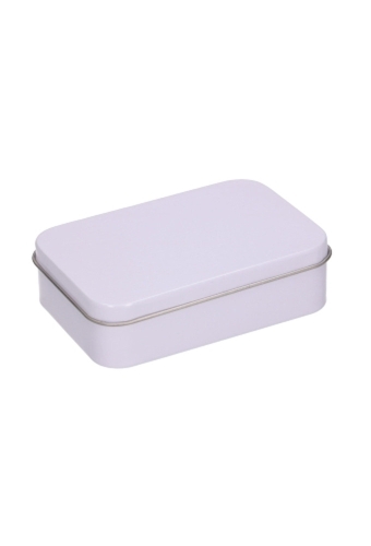 Blikken Wit Blanco 10.7x7.3x2.8cm 24stuks