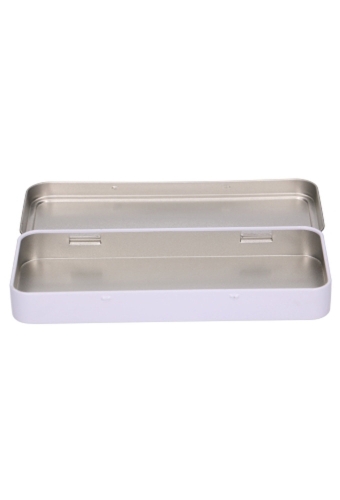 Blikken Wit Blanco 18.1x7.6x2.2cm 24stuks