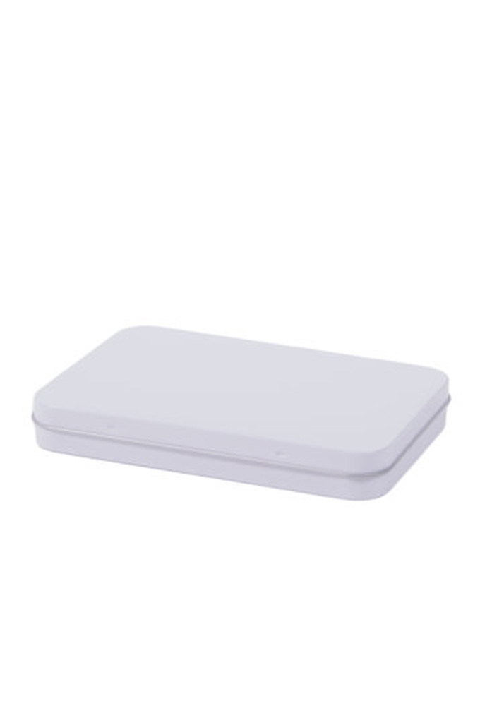 Blikken Wit Blanco A6 16.5x11x2.3cm 12stuks
