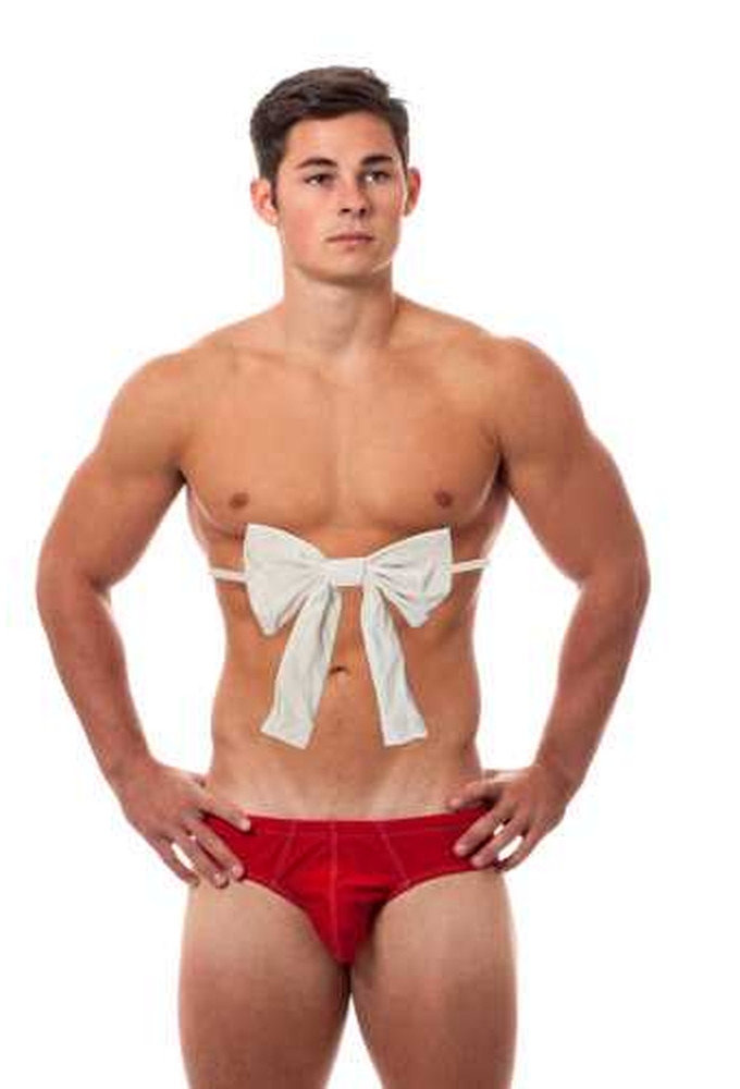 Bodystrik Fluweel Velvet Wit Met 2 Lussen 21x27cm & Elastiek 44cm