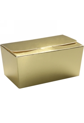 Bonbondoosjes Goud 375gr 12.5x7.3x6.2cm 50st OP IS OP