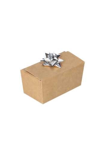 Bonbondoosjes Kraft Bella Voor 2 Bonbons 6.7x3.4x3.3cm 25stuks