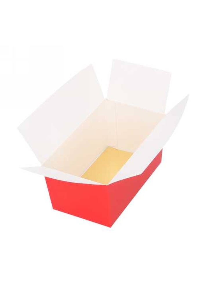 Bonbondoosjes Rood Bella 500 gram 13.4x7.7x6.8cm 25stuks