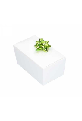 Bonbondoosjes Wit Bella 500 gram 13.4x7.7x6.8cm 25stuks