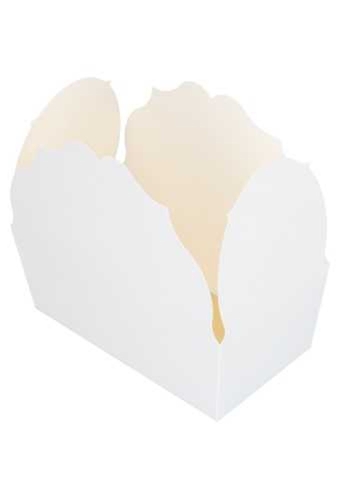 Bonbondoosjes Wit Golf 1000 gram 18x10x7cm 25stuks