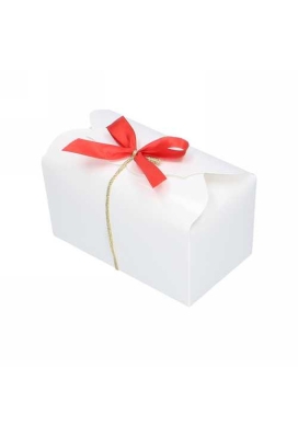 Bonbondoosjes Wit Golf 500 gram 13.5x8.5x7.5cm 25stuks