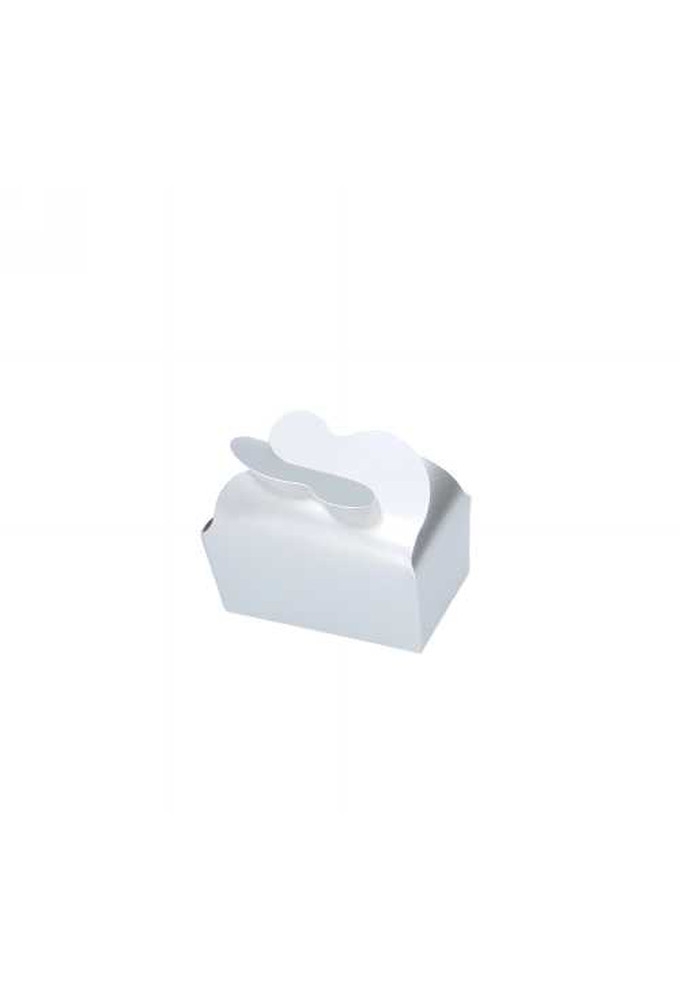 Bonbondoosjes Zilver Vlinder Voor 2 Bonbons 7x4x3.5cm 25stuks
