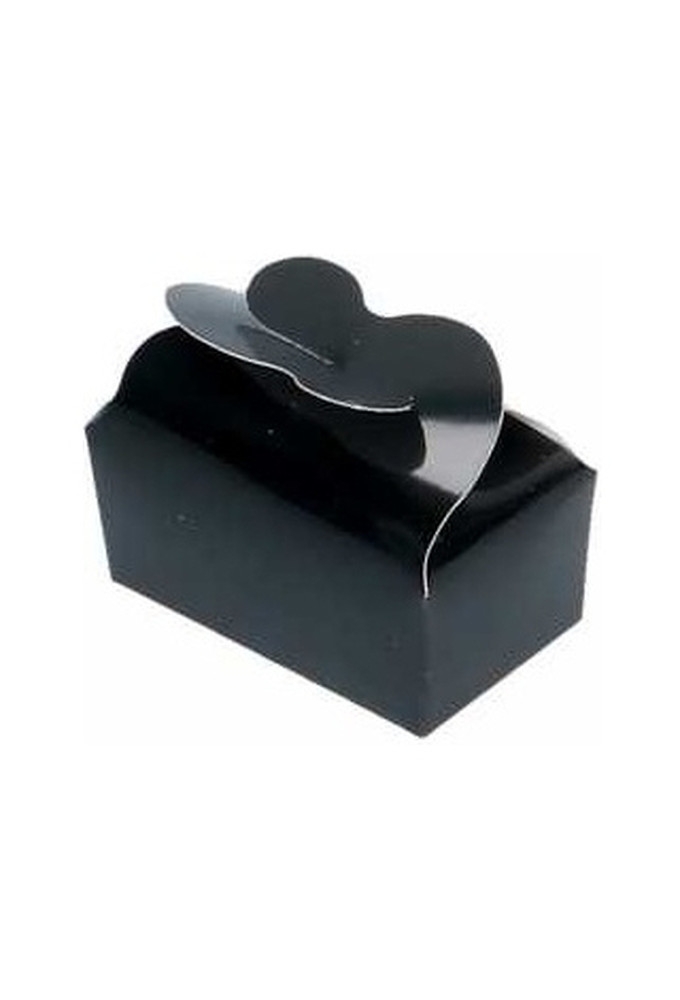 Bonbondoosjes Zwart Vlinder Voor 2 Bonbons 7x4x3.5cm 25stuks