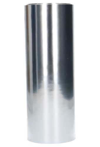 Breed Openings Lint Metallic Zilver 20cm x 10meter OP IS OP