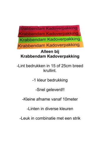 Breed Openings lint Lak Wit 15cm x 10meter