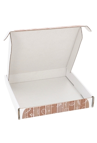 Brievenbusdoos Fijne Pasen Vierkant 17.5x17.5x2.8cm  10stuks