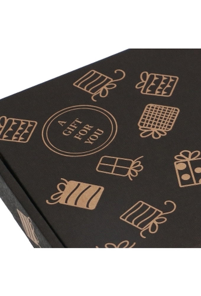 Brievenbusdoos Met Klep Pinto Gift For You Zwart A5 22x15.5x2.8cm 10stuks OP IS OP