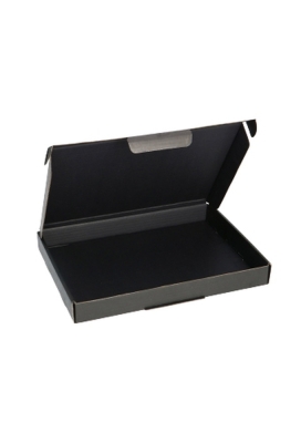 Brievenbusdoos Met Klep Pinto Zwart & Zwart A5 24.5x17.5x2.9cm 100stuk