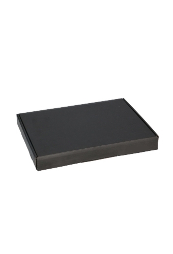 Brievenbusdoos Met Klep Pinto Zwart & Zwart A5 24.5x17.5x2.9cm 100stuk