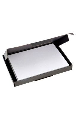 Brievenbusdoos Met Klep Pinto Zwart & Zwart A5 24.5x17.5x2.9cm 100stuk