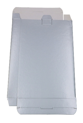 Brievenbusdoosjes Tessa Zilver 16x25.5x2.8cm A5 25stuks